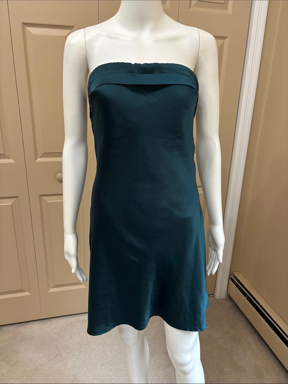 REALTIX slouch back cocktail minidress